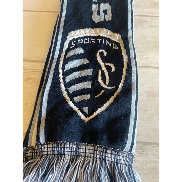 Sporting Kansas City KC scarf Major League Soccer MLS blue - Picture 2 of 7